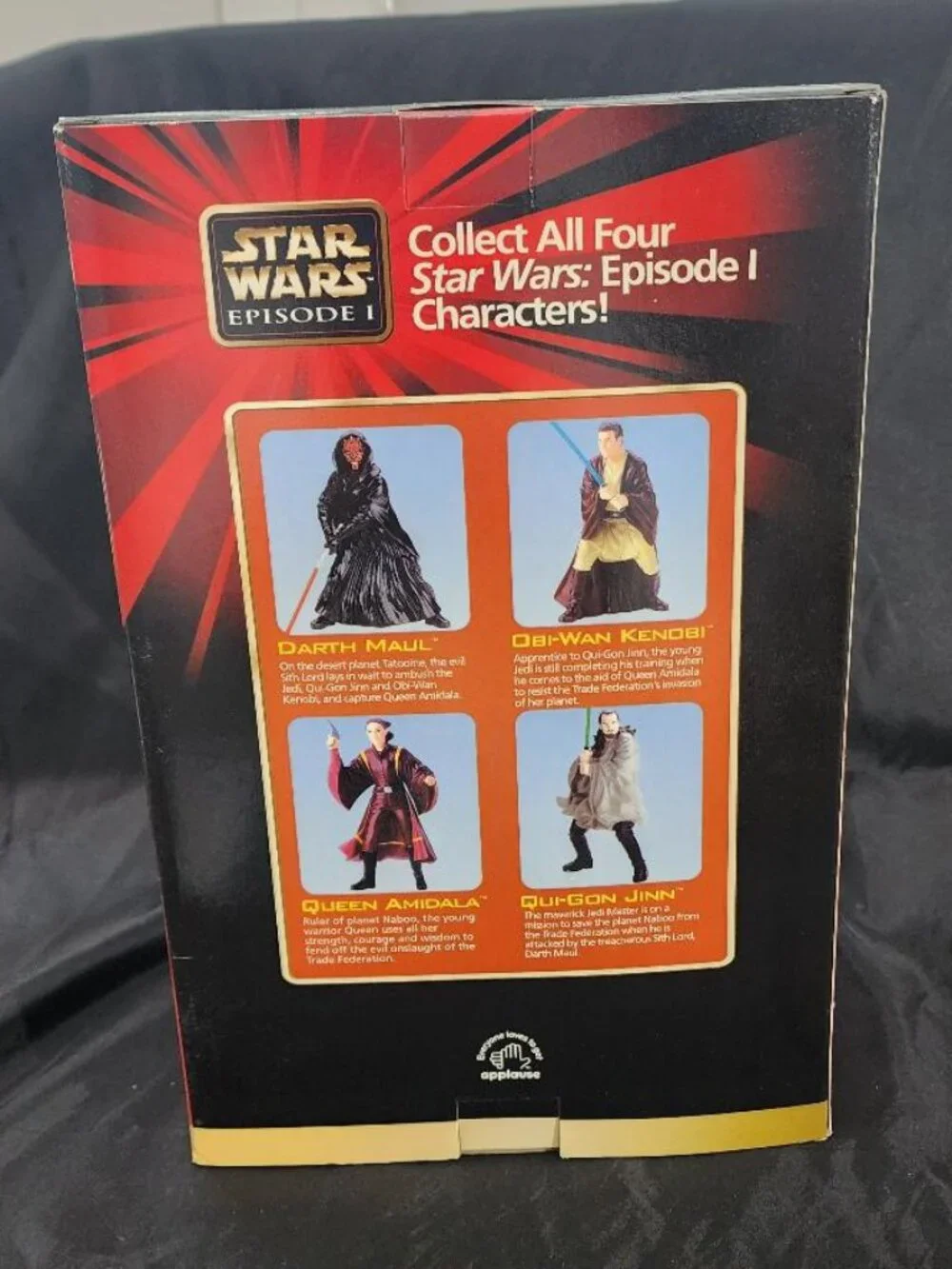 Vintage Star Wars Obi-Wan Kenobi 9” action figure NIP -EPISODE 1